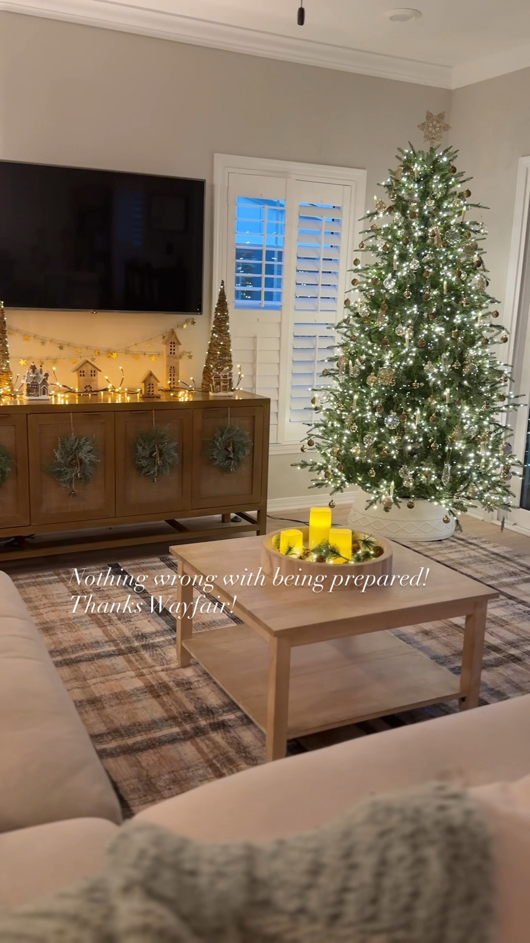 We will be enjoying our turkey with the ambiance of twinkling lights! Thanks, Wayfair! @wayfair, #ad, #wayfairpartner, #wayfair, #wintheseason

#LTKFamily #LTKSeasonal #LTKHome