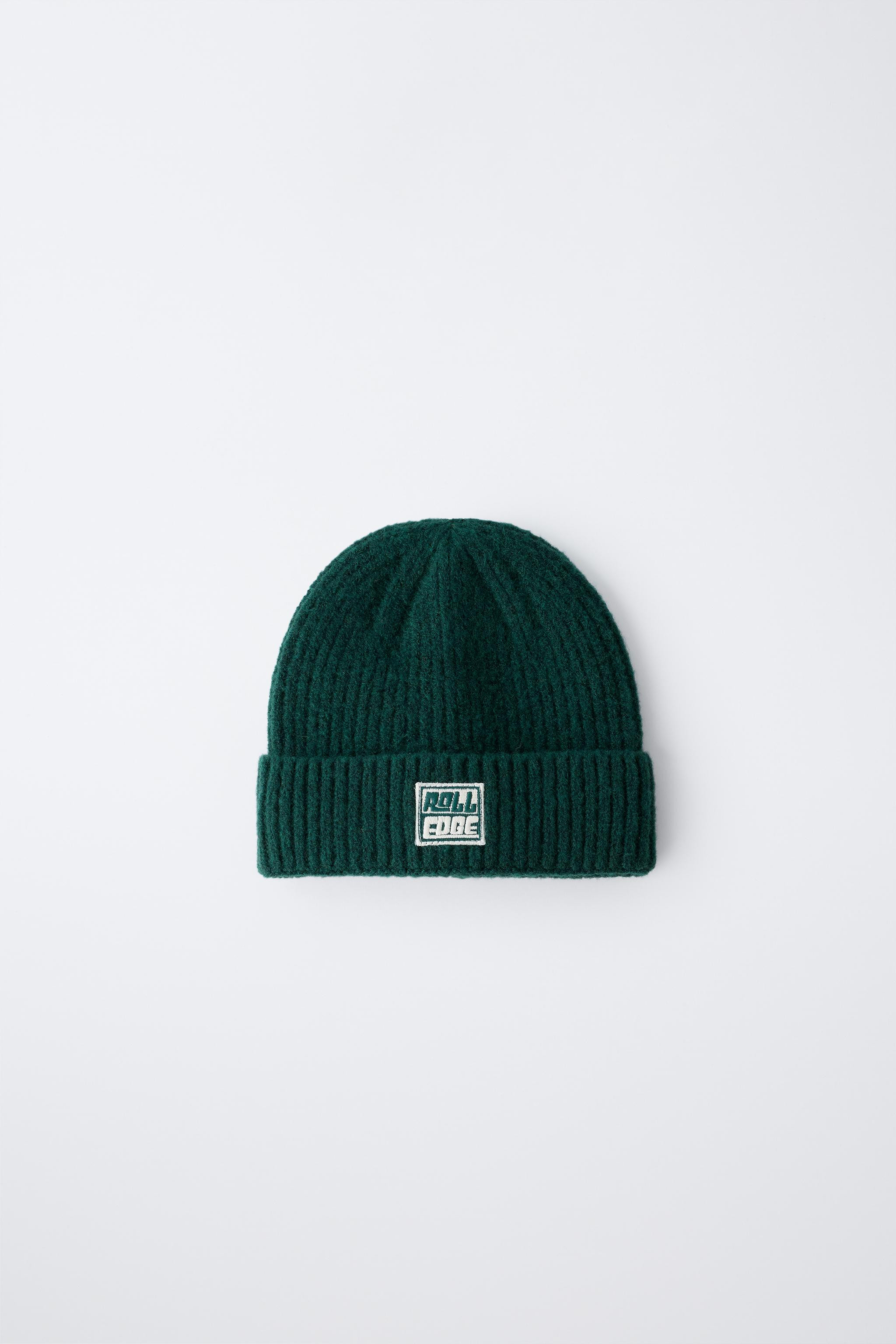 KNIT HAT WITH LABEL | Zara US