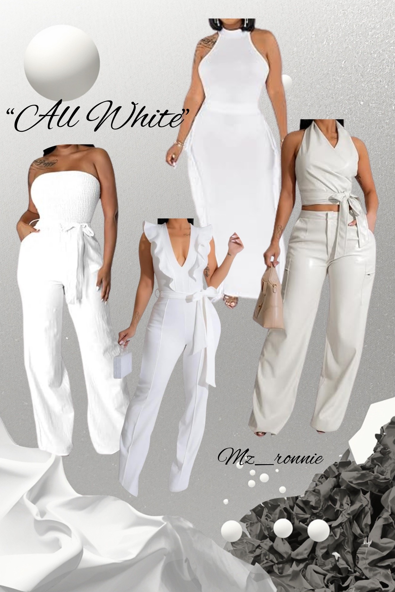 White SZN, and white parties wiil be here in no time.  I  personally love each piece that exudes sexy, breathable, and comfortable women's jumpsuits and dresses that will turn heads.  Click the link to shop these looks in my LTK Shop...

#LTKgrwm #LTKootd #LTKSeasonal