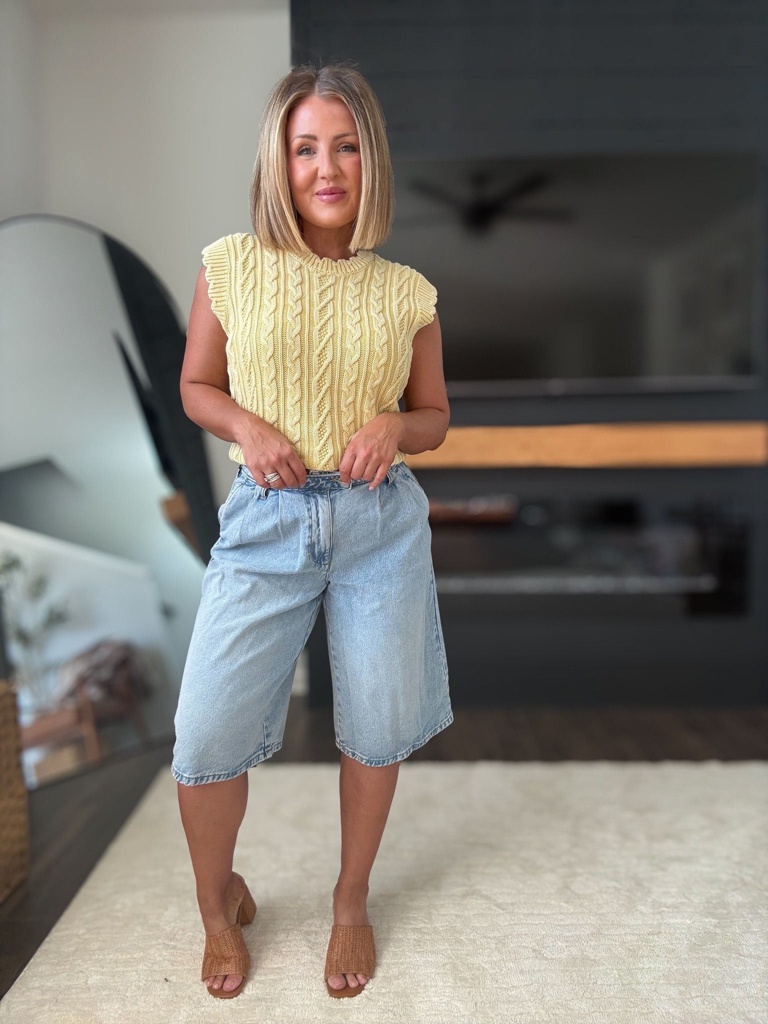 We are all screaming over this combo right? Butter yellow top with the cutest denim shorts all from WALMART😍🍋

#LTKootd #LTKgrwm #LTKmomlife