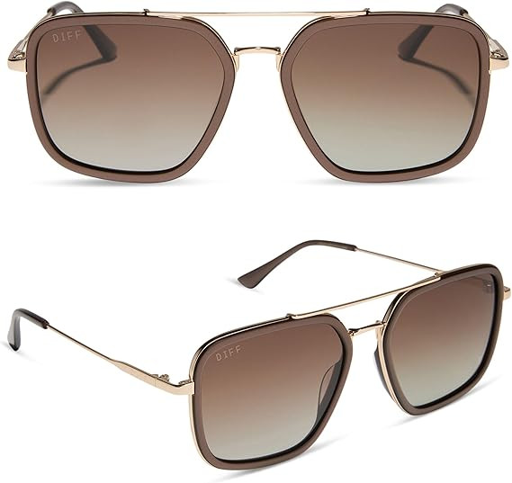 DIFF Jordan Designer Oversized Navigator Sunglasses for Women UV400 Protection | Amazon (US)