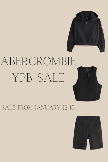 Abercrombie is having their YPB Tryout Event! You can snag great workout gear from now until January 15th for 30% off. I’m linking some of my personal favorites from the collection. The plunge Henley slim tank is great for low impact to higher impact workouts. I use this too consistently for the gym and Pilates. It definitely holds the girls in better and is so comfortable & complementing to your body! Just recently bought the jacket since it’s getting colder and it’s a sleek but warm coverup. The biker shorts are the most flattering clothing items I own. I love how fitting and curve hugging they are and just make you look so snatched in. Highly recommend you snag these up now before they run out. 

Also use code “SUITEAF” and you can get an additional 20% off your total! These are great quality pieces at a steal right now! #abercrombie #ypbsale #ybptryoutevent #abercrombiesale #athleisure #gymfits #gymclothes #activesets

#LTKfitness #LTKstyletip #LTKsalealert