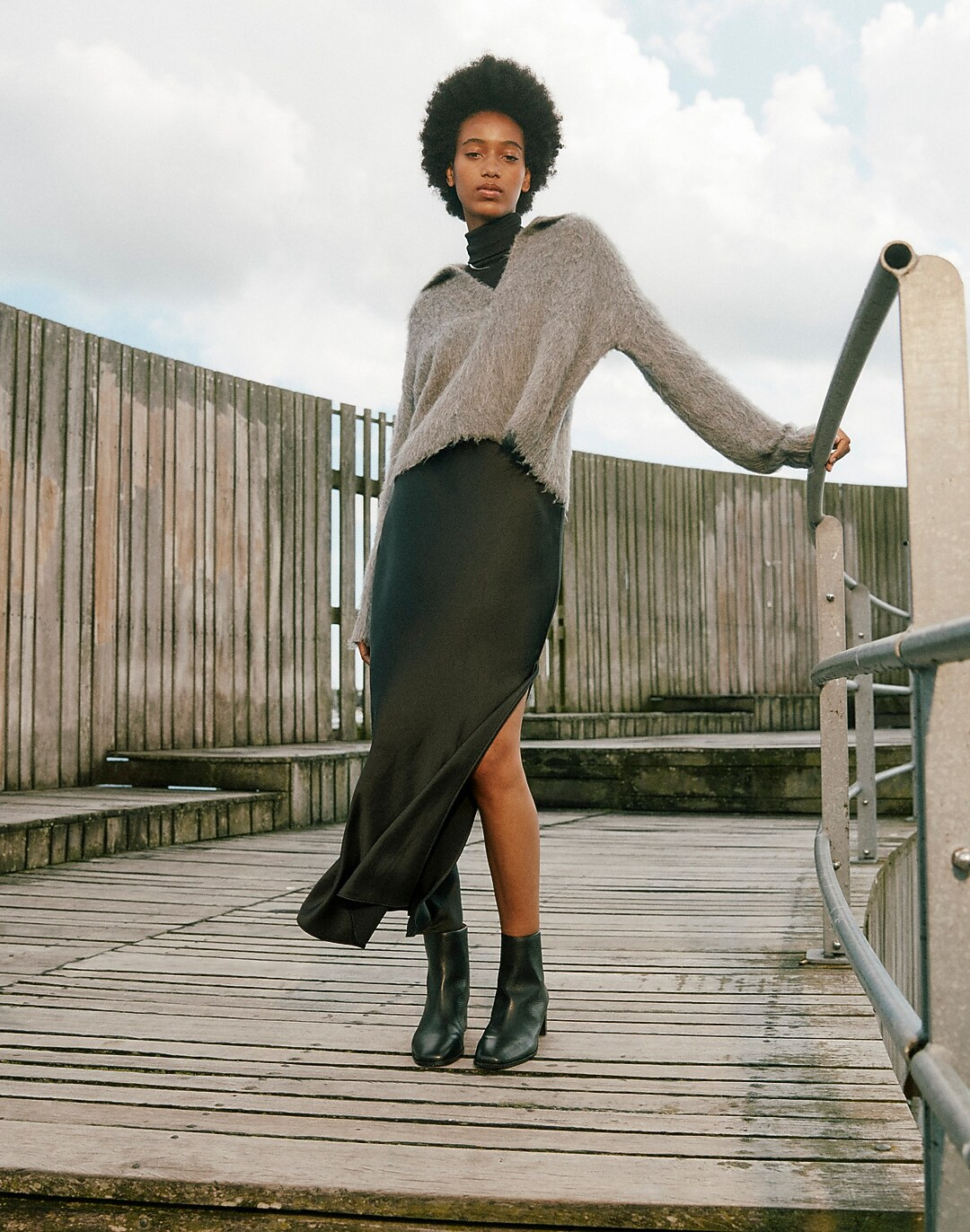 Brushed Polo Sweater | Madewell
