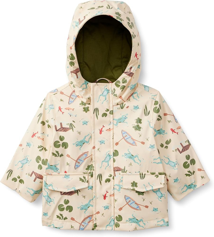 Amazon Essentials x Sofia Grainge Toddlers and Baby Boys' Water-Repellent Rain Jacket | Amazon (US)