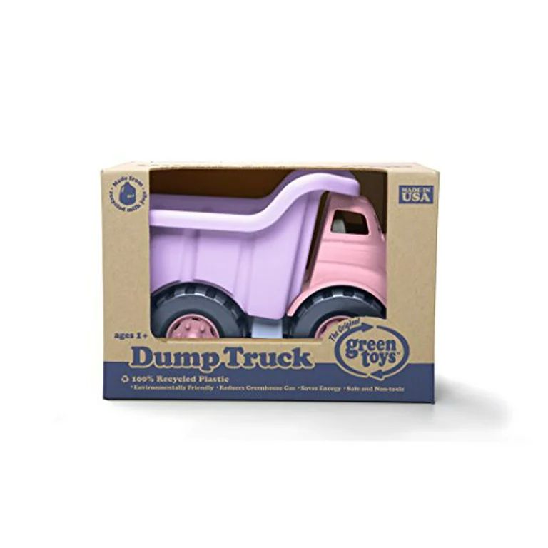 Green Toys Pink Dump Truck, for Toddlers Ages 1+ Made from 100% recycled plastic - Walmart.com | Walmart (US)