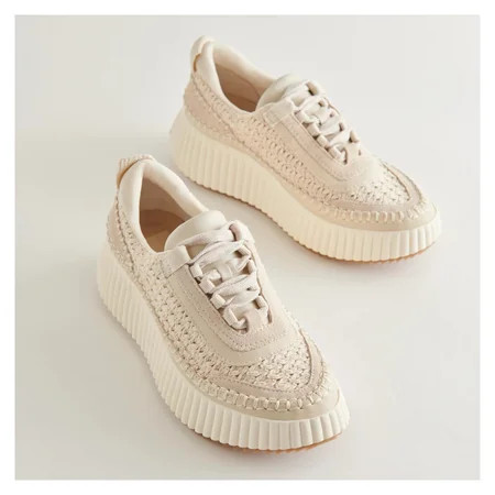 Dolce Vita Women s Dolen Sneaker [Natural] Size-8.5 | Walmart (US)