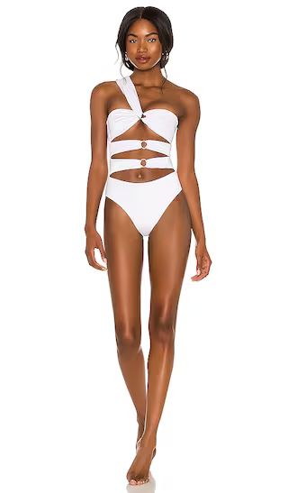 Joues de Sable X REVOLVE Bailey One Piece in White. - size L (also in M) | Revolve Clothing (Global)