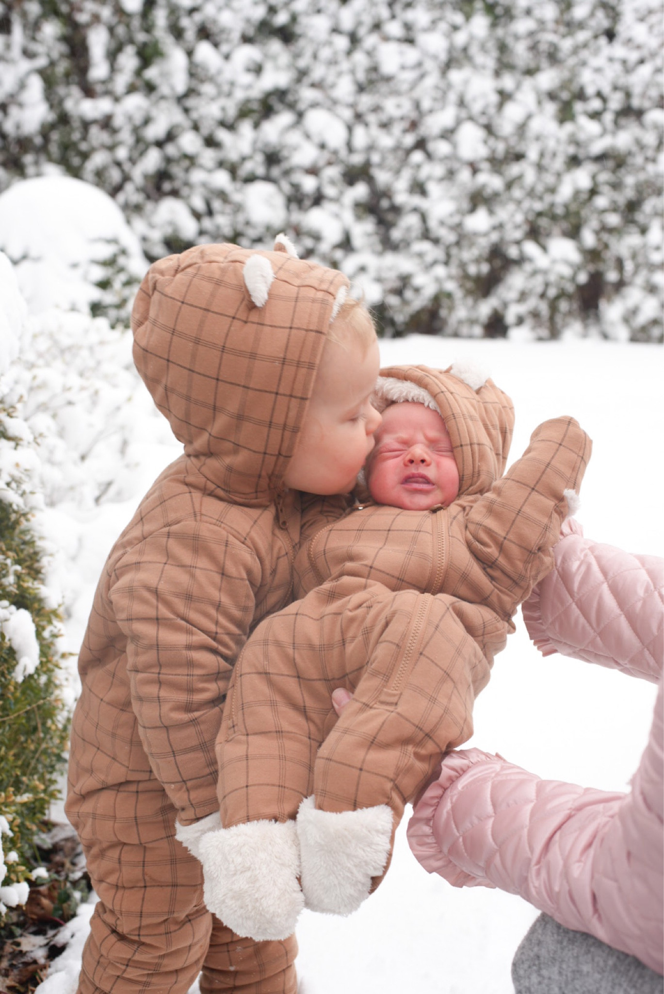 Snow day with my little bear cubs. In their matching gap kids Sherpa snowsuit! #snowsuit #toddlerfashion #baby #winterwear 

#LTKbaby #LTKunder50 #LTKSeasonal