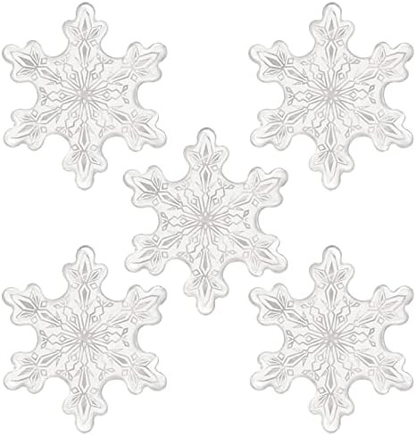 5pcs 36inch snowflake balloons-winter theme birthday party decerations supplier-winter flower for ic | Amazon (US)