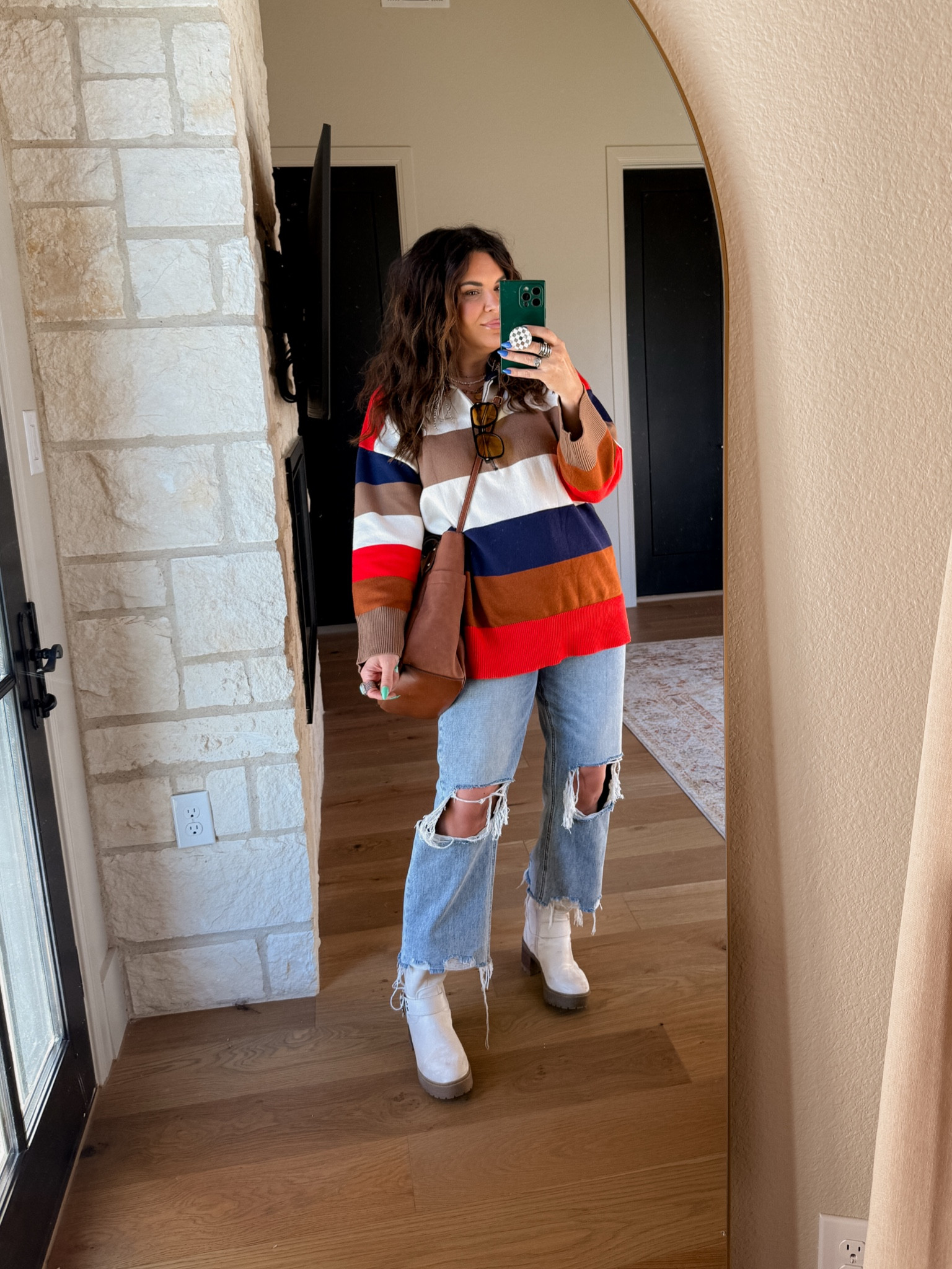 The cutest outfit! AND I FOUND jeans that are basically identical (I’ve been on the the hunt since the boutique that I got mine from are sold out)!

Sweater: XXL
Jeans: 32 
Boots: TTS


#LTKFindsUnder50 #LTKStyleTip #LTKMidsize #LTKStyleTip #LTKMidsize #LTKSaleAlert