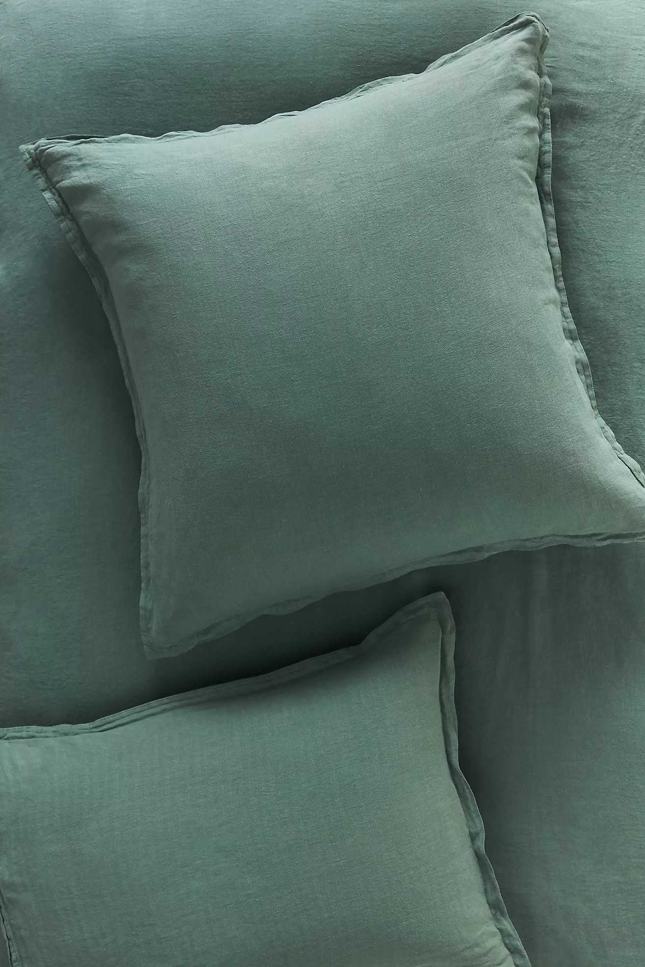 Washed Linen Euro Sham | Anthropologie (US)