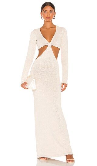 Jana Dress in Off White | Revolve Clothing (Global)