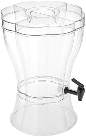 3.5 Gallon Tritan Beverage Dispenser with Ice Cone & Party Top Lid – Break-Resistant Drink Cont... | Amazon (US)