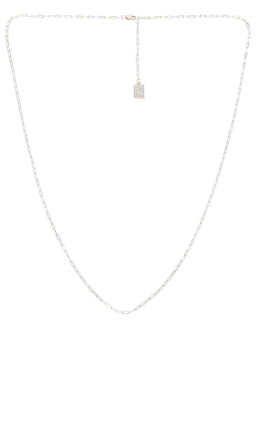 MIRANDA FRYE Alex Chain in Silver - Metallic Silver. Size all. | Revolve Clothing (Global)