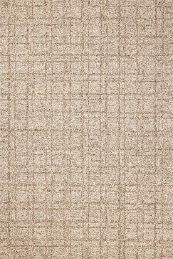 Loloi Chris Loves Julia x Polly Khaki/Sand 7'-9" x 9'-9" Area Rug | Amazon (US)
