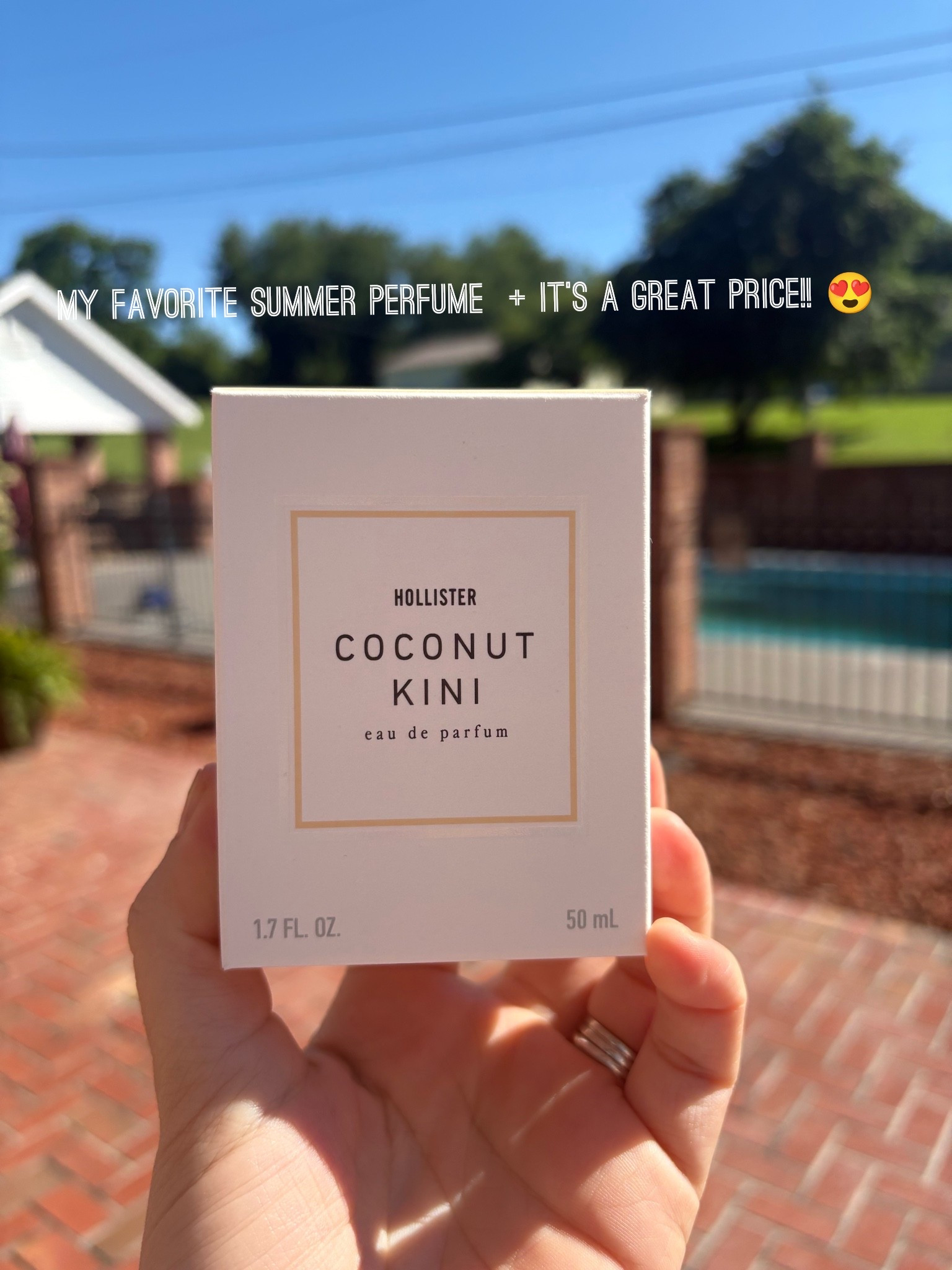My favorite summer perfume everyone needs!! 😍 #hollister #hollisterperfume #summerscents #affordableperfume

#LTKdayinmylife #LTKgrwm #LTKootd