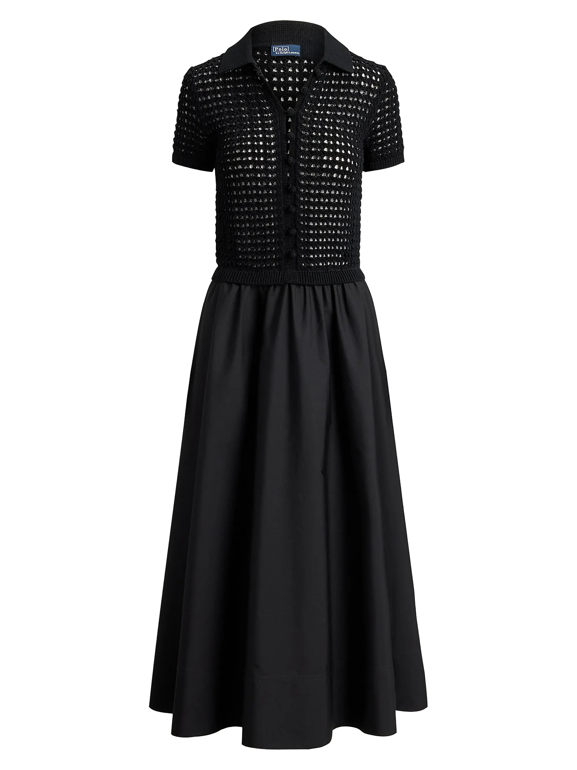 Polo Ralph Lauren Knit Cotton A-Line Maxi Dress | Saks Fifth Avenue | Saks Fifth Avenue