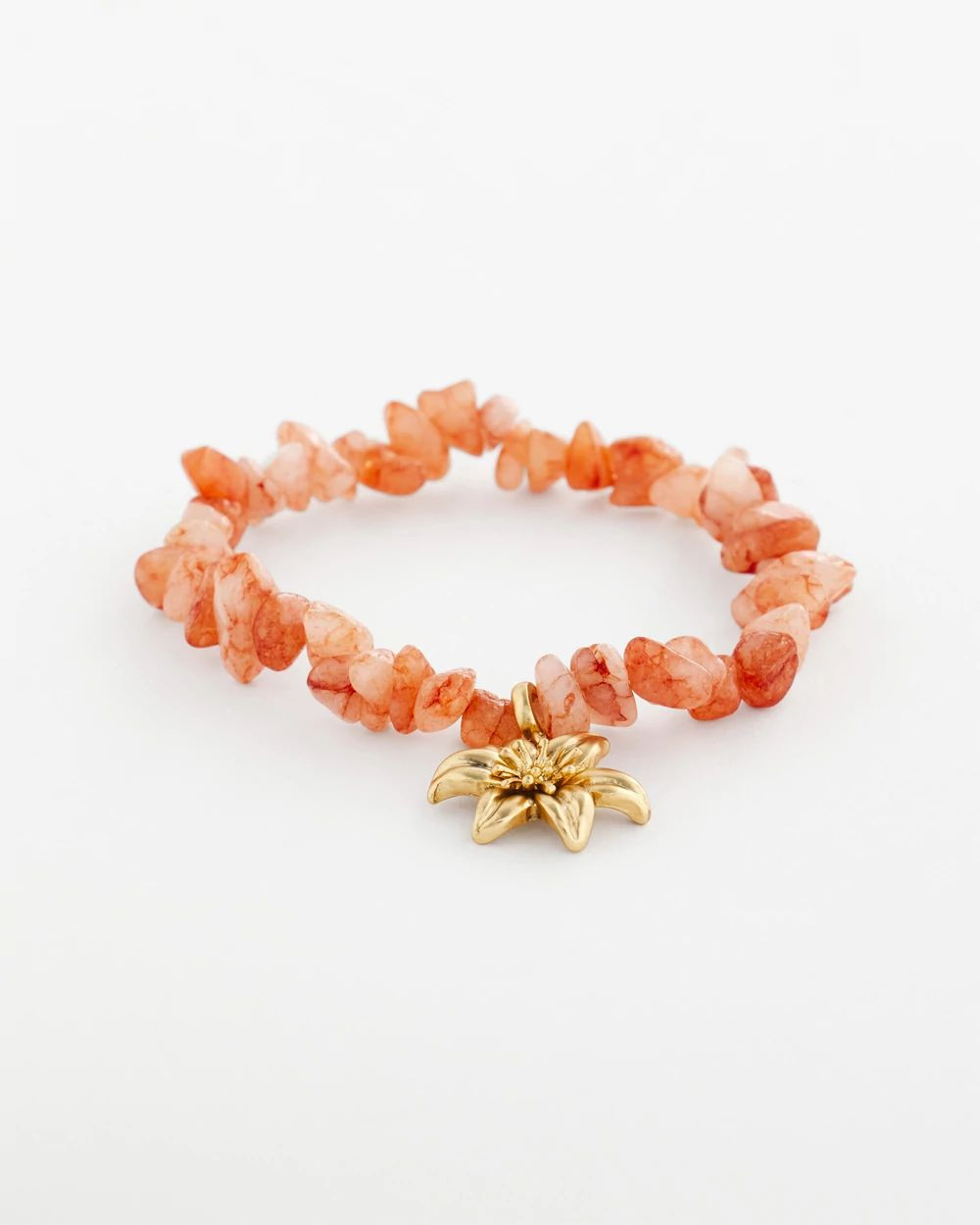 Aventurine Stone Chips Charm Bracelet | Chico's