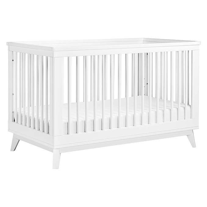 Babyletto Scoot 3-in-1 Convertible Crib with Toddler Bed Conversion Kit in White, Greenguard Gold... | Amazon (US)