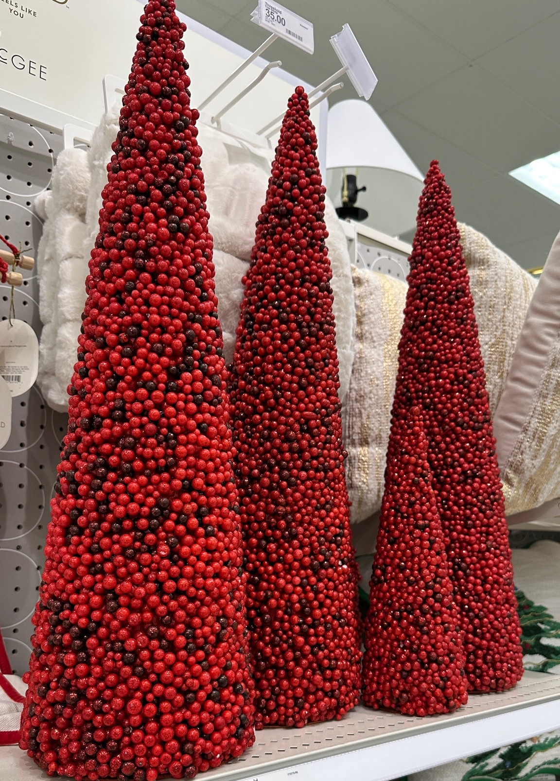 Red Christmas decorative tree’s ! 

#LTKSeasonal #LTKHoliday #LTKFindsUnder50