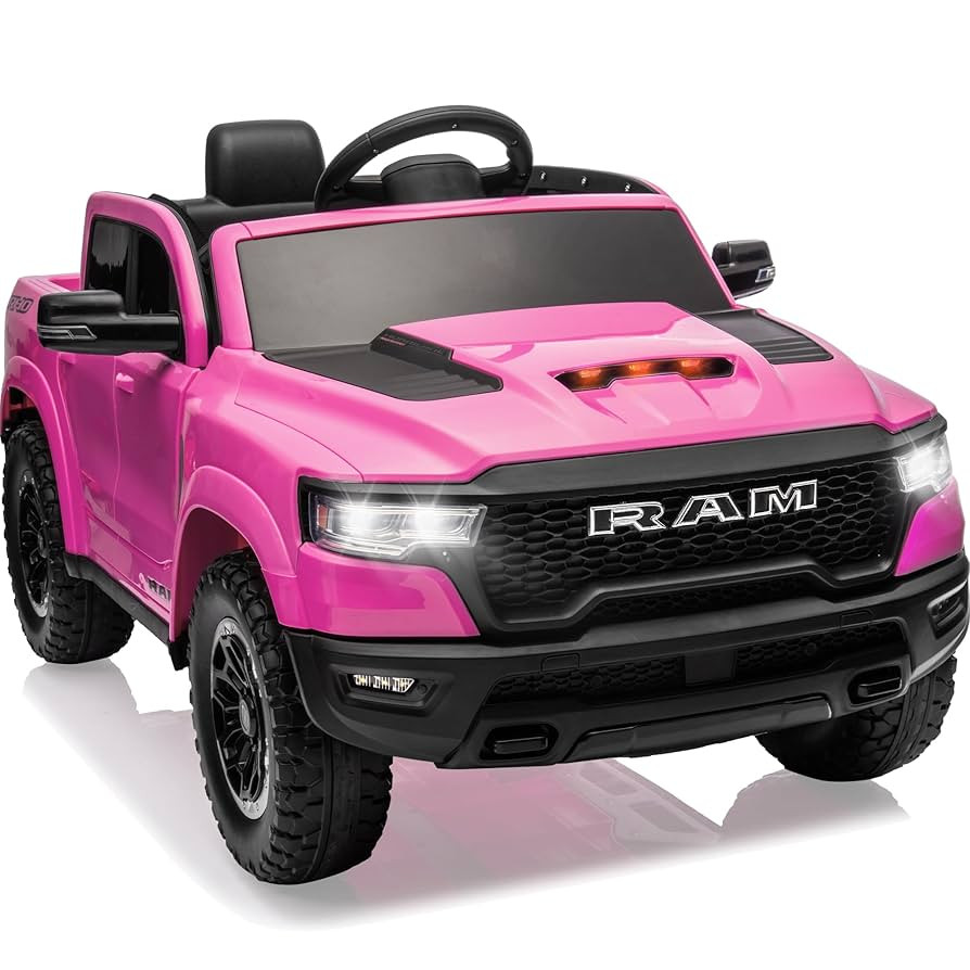 Licensed Ram 1500 12V Ride on Toys, Kids Ride on Car with Remote Control, Electric Vehicle for To... | Amazon (US)