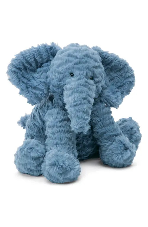 Jellycat Fuddlewuddle Elephant Stuffed Animal in Blue at Nordstrom | Nordstrom
