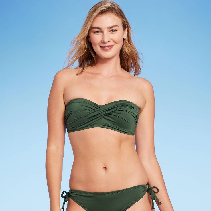 Women's Molded Bandeau Bikini Top - Kona Sol™ | Target