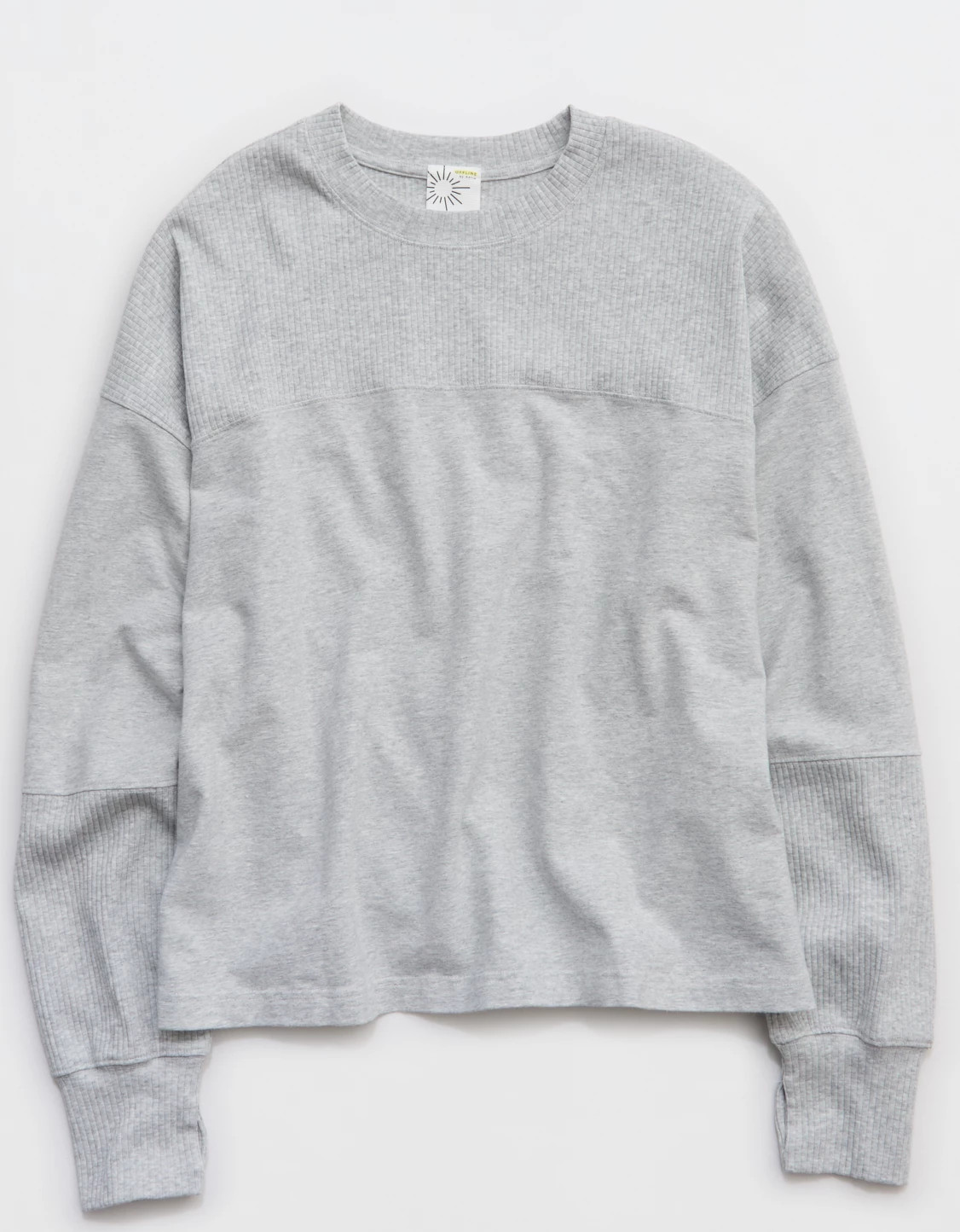 OFFLINE By Aerie OG Cotton Crewneck T-Shirt | Aerie