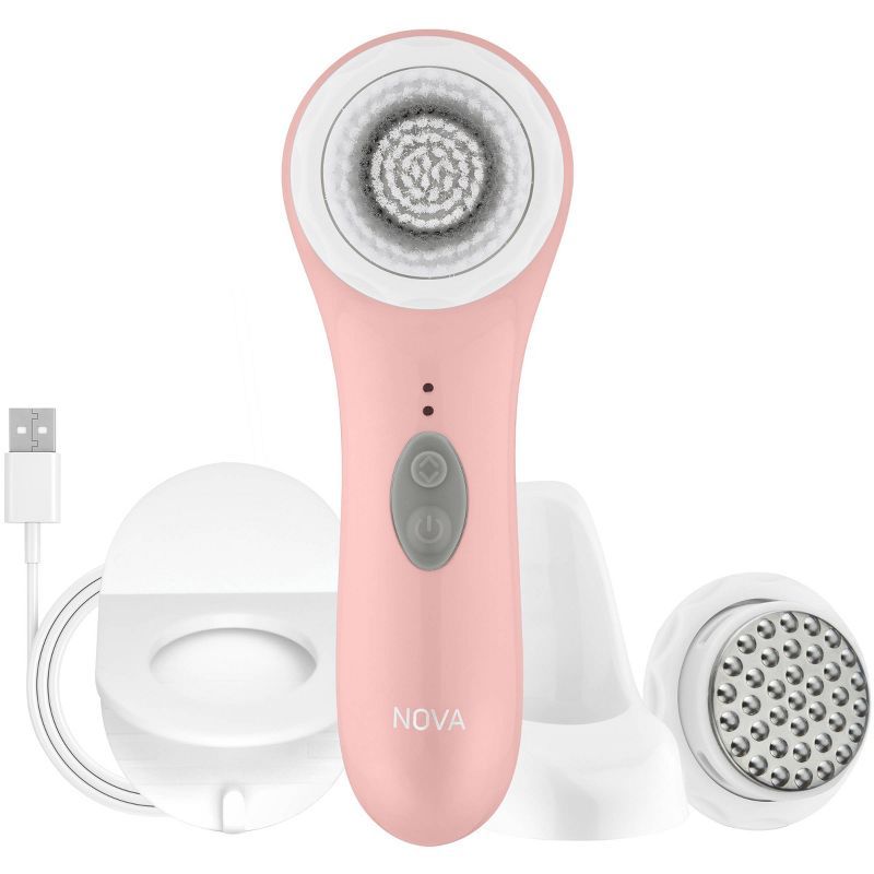Spa Sciences Sonic Facial Cleansing Brush with Antimicrobial Brush Bristles, Skincare Infusion Tr... | Target