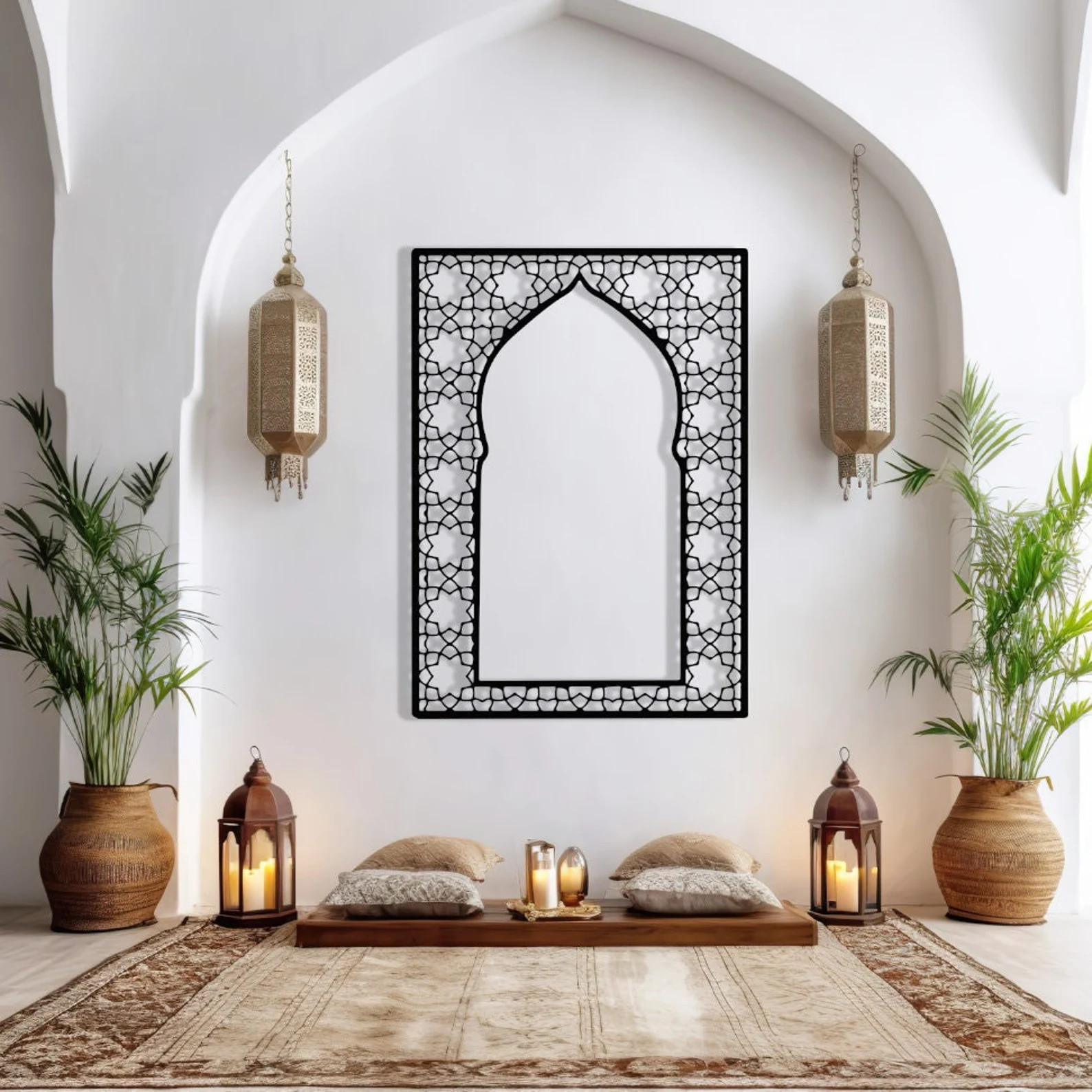 Mihrab qıbla Islamic Metal Wall Art, Islamic Wall Decoration,housewarming Sings,ramadan Gift,isl... | Etsy (US)