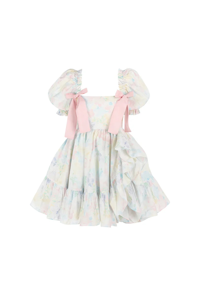 The Sweetcorn Buttercream Dress | Selkie Collection