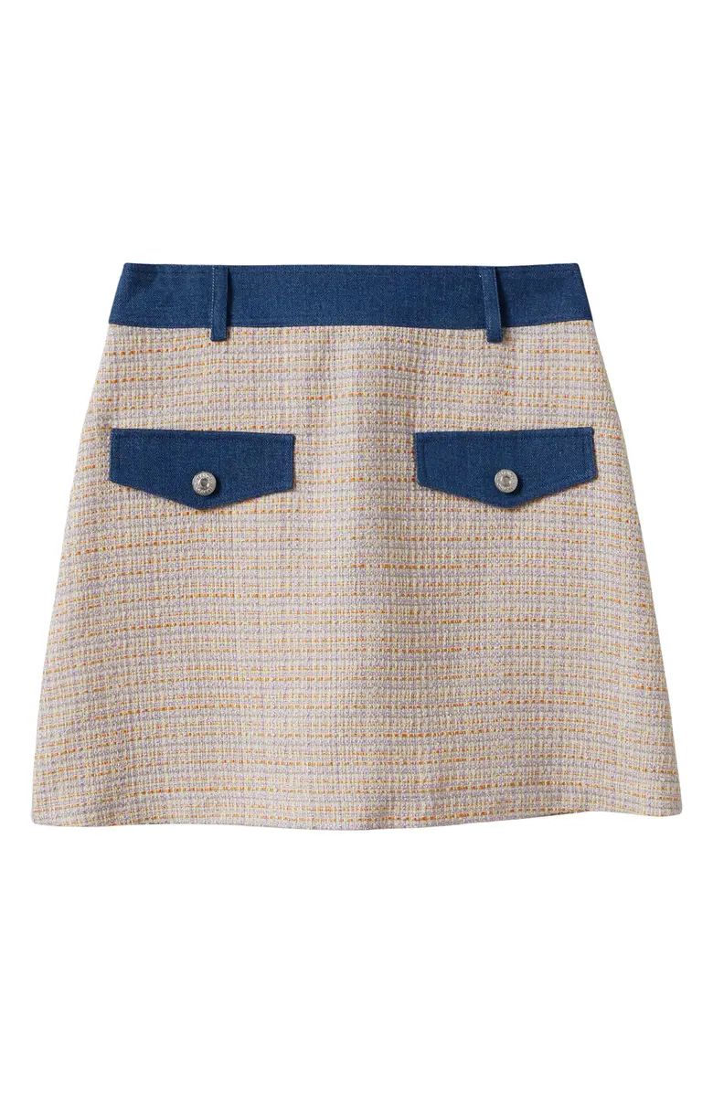 MANGO Check Tweed Skirt | Nordstrom | Nordstrom