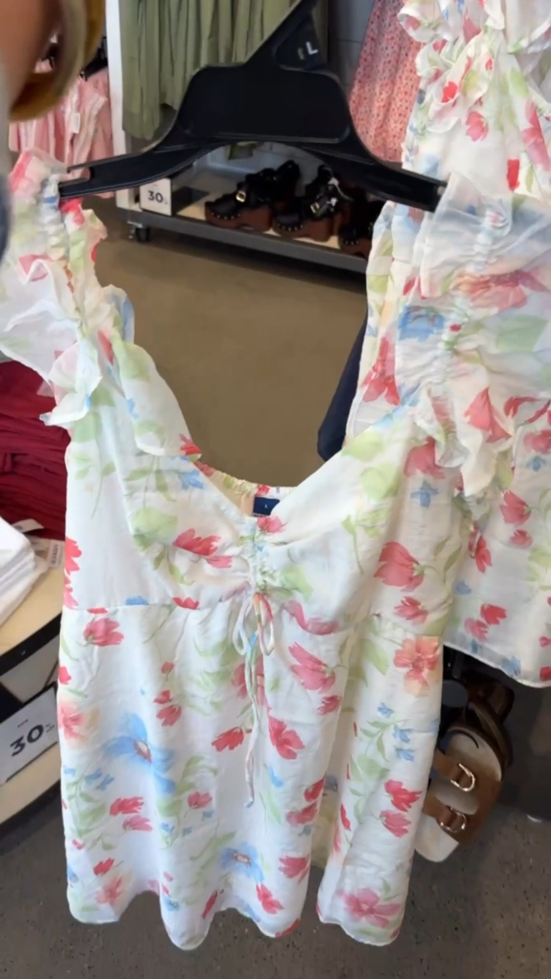 This one is giving effortless, throw-on-and-go but still put together. The ruffle sleeves and tie front make it SO cute!!! 💕

Spring, summer, beach vacation, travel, dress, old navyy

#LTKootd #LTKSaleAlert #LTKSeasonal