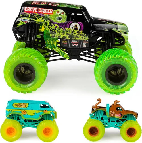 Grave Digger Curse of the Gasoline Die Cast Vehicles in Multi Color at Nordstrom | Nordstrom