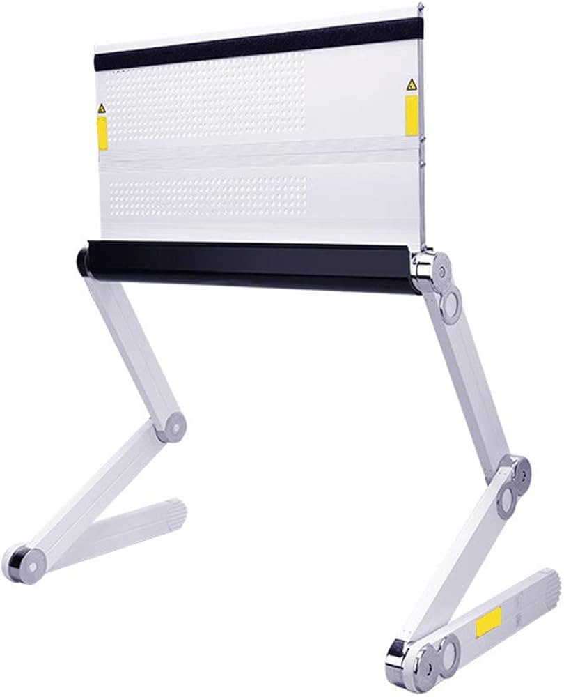 LOVEPET Can Lie Flat On Laptop Table Lying Down Bed fold Lifting Lazy Table Aluminum Alloy Comput... | Amazon (US)