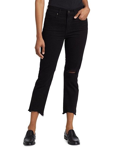 High-Rise Cropped Jeans | Saks Fifth Avenue