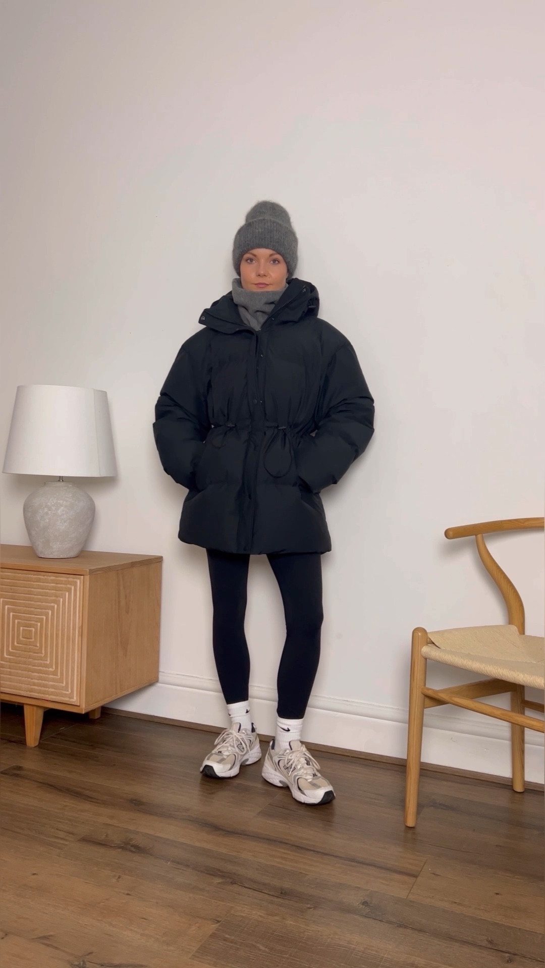 Winter style, winter fashion, outfit inspiration, wardrobe staples, Lululemon gym set, yoga bra, black leggings, puffer coat, new balance trainers, Nike socks 

#LTKSeasonal #LTKeurope #LTKstyletip