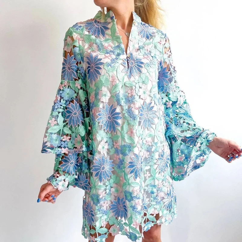 BUDDYLOVE Gayle Dress Bellflower In Blue - Blue - M | Verishop