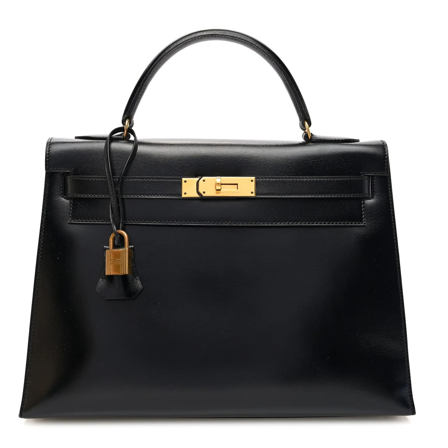 Box Kelly Sellier 32 Black | FASHIONPHILE (US)