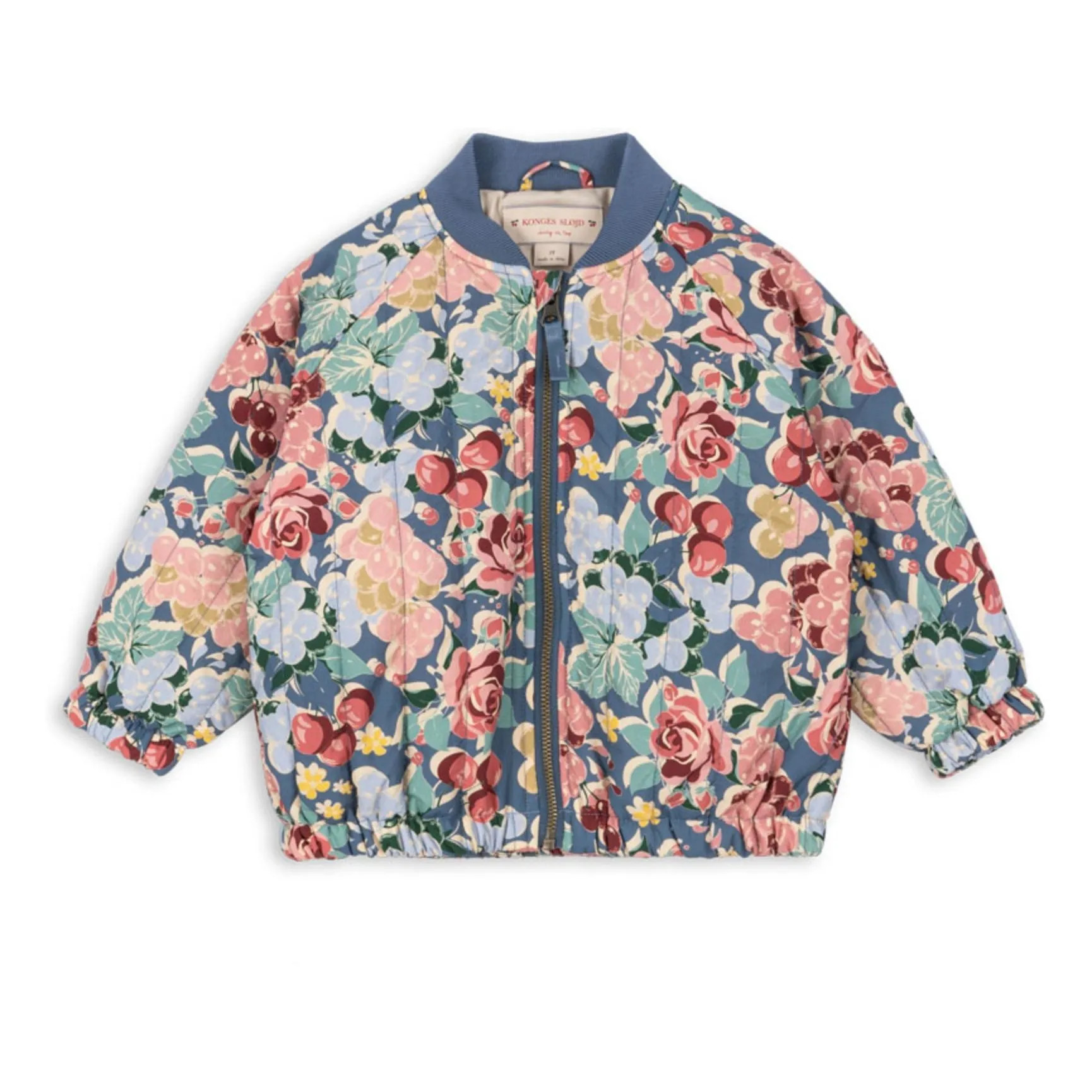 Juno Fleuri Bomber Jacket | Blue | Smallable