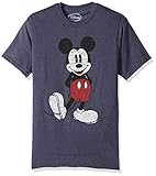 Disney Men's Full Size Mickey Mouse Distressed Look T-Shirt | Amazon (US)