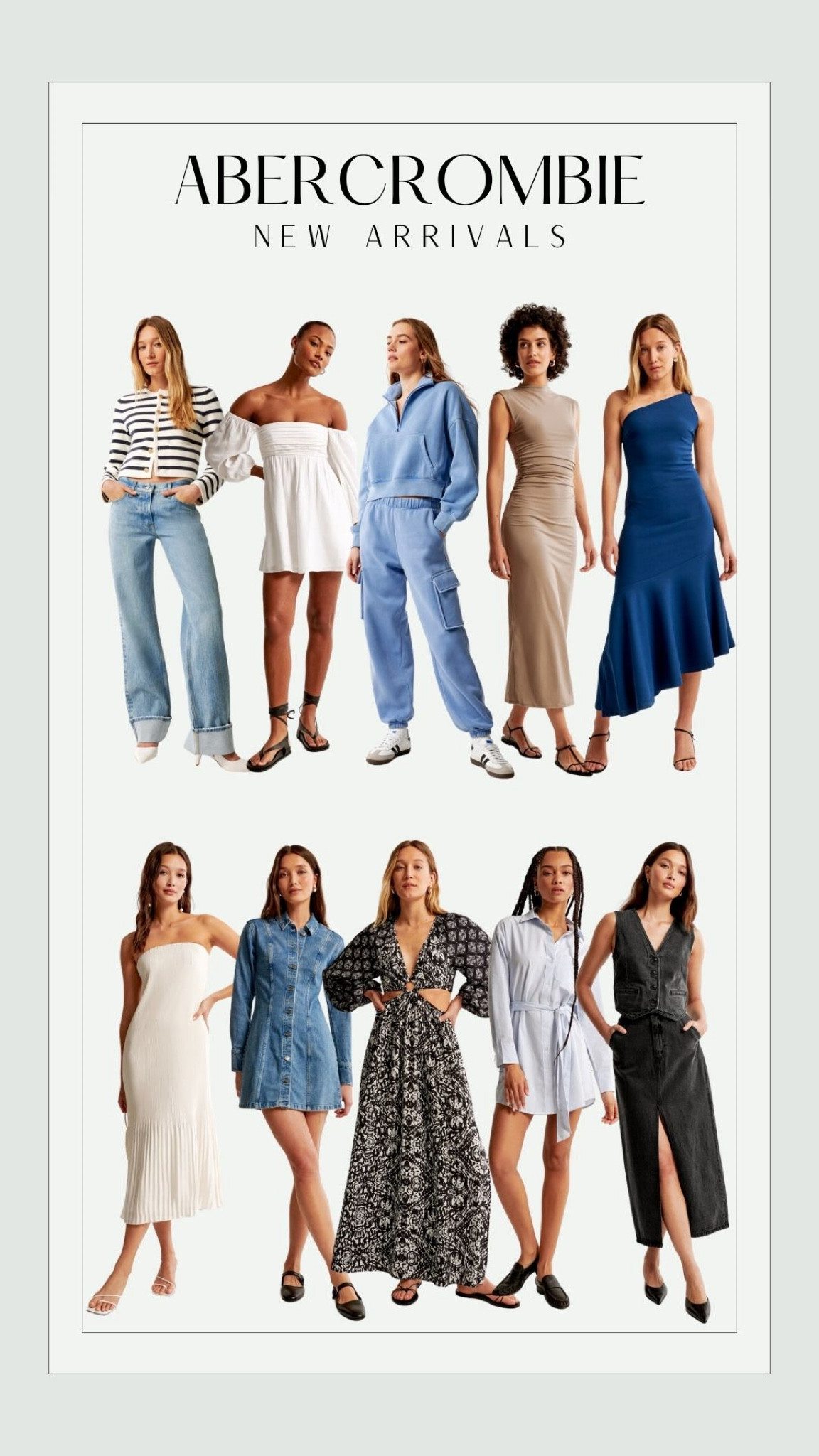 New arrivals from Abercrombie that I’m loving! 
Denim | maxi dress | spring fashion

#LTKstyletip #LTKSeasonal #LTKfindsunder100