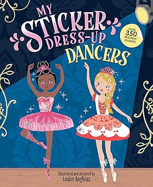 My Sticker Dress-Up: Dancers: Awesome Activity Book with 350+ Stickers for Unlimited Possibilitie... | Amazon (US)