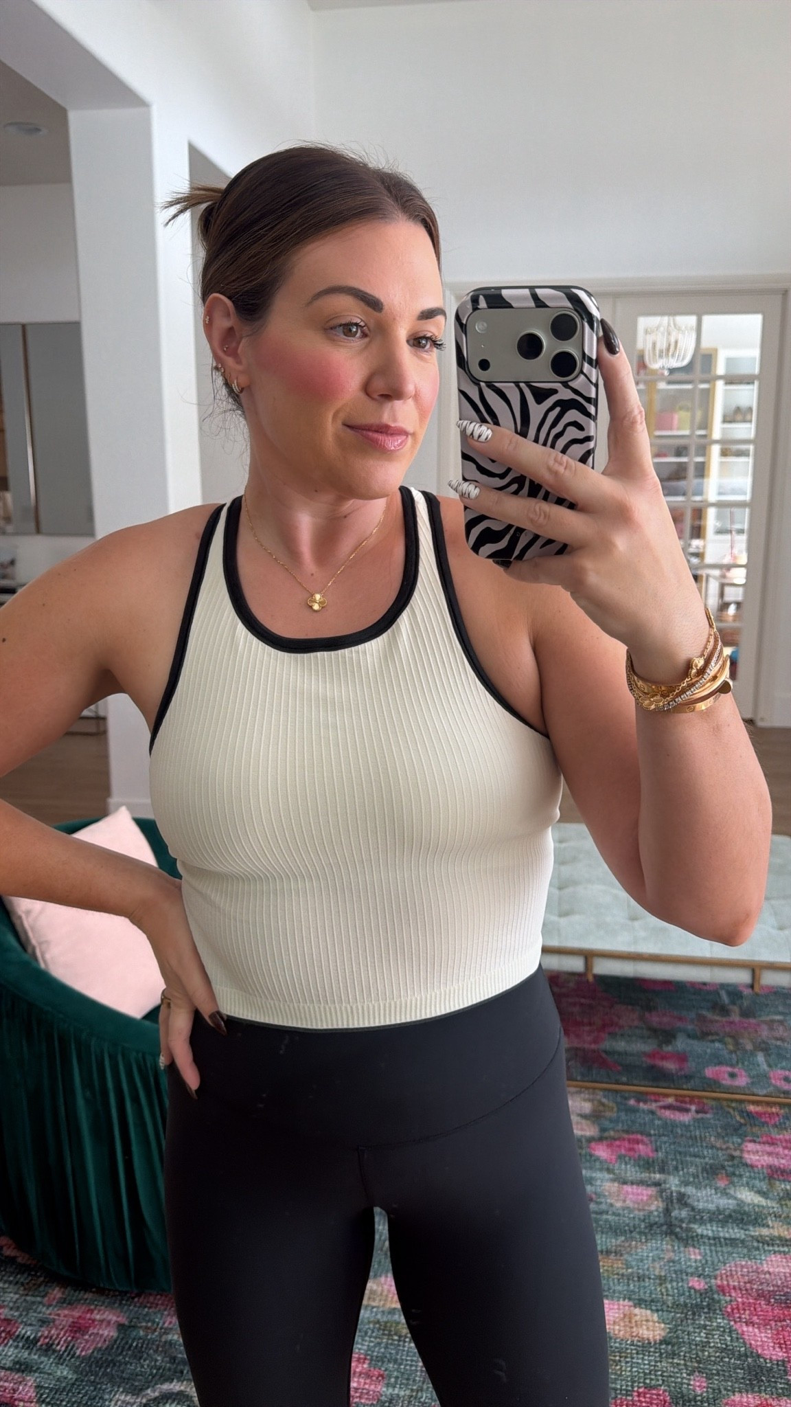curvy midsize workout look! wearing size 10 in tank and size 8 in capris

#LTKActive #LTKfitnessgoals #LTKMidsize