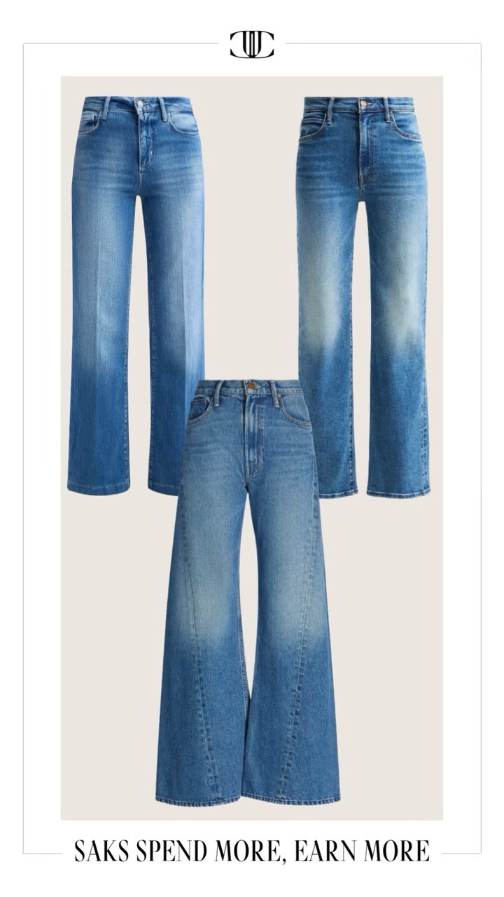 I love this Saks promotion! It’s the perfect time to buy the pieces you know you’ll reach for year around like jeans! Spend More, Earn More! Earn a $50 - $500* Gift Card with your Purchase. Use code JulyGC. Beauty & Fragrance excluded. Valid 7/22-7/25. Shop Now!
@saks 

 #saks #sakspartner #LTKOver40 #LTKSaleAlert #LTKgrwm