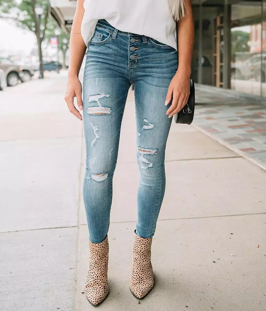 Mid-Rise Skinny Stretch Jean | Buckle