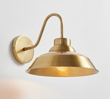 Wright Indoor/Outdoor Metal Sconce | Pottery Barn | Pottery Barn (US)