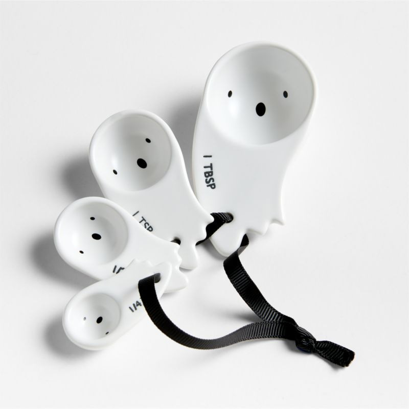 Ghost Stoneware Measuring Spoons + Reviews | Crate & Barrel | Crate & Barrel