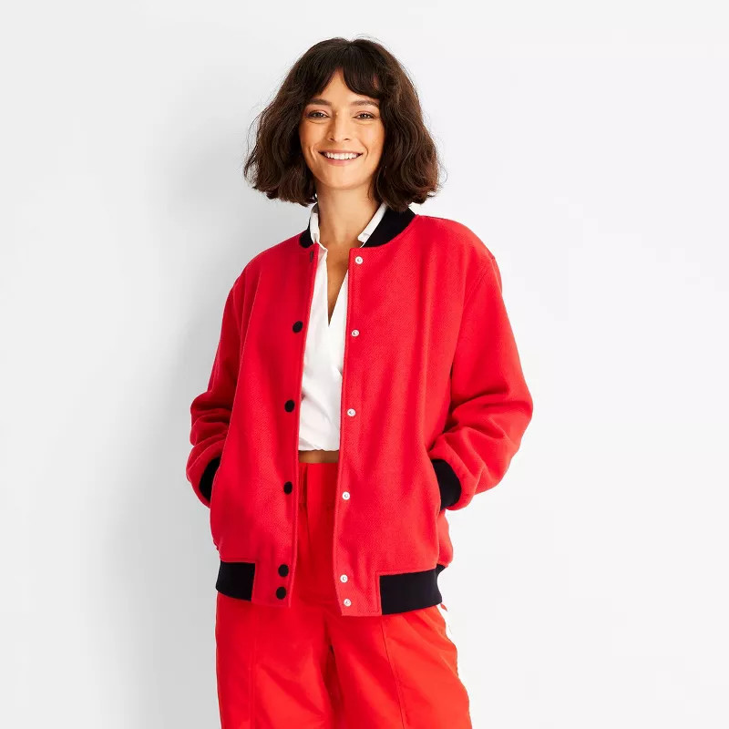 Women's Bomber Jacket - Future Collective™ with Kahlana Barfield Brown | Target