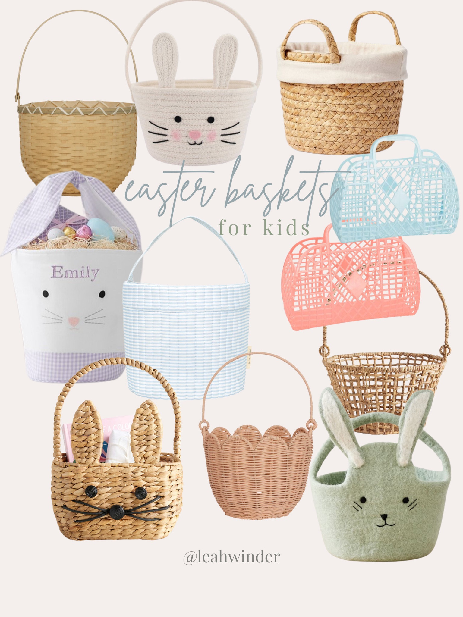 easter baskets 

#LTKbaby #LTKkids #LTKSeasonal